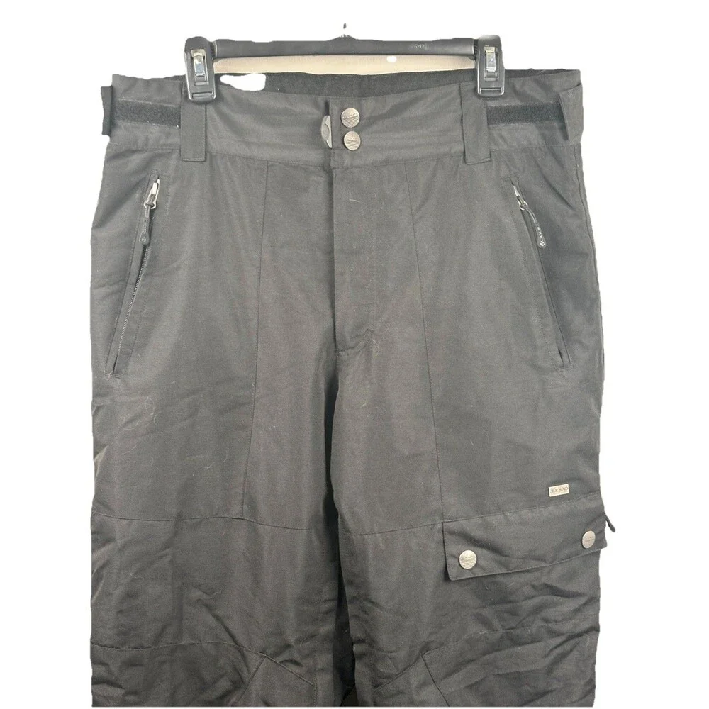 Liquid Men’s Black Ski/Snow Snowboard Insulated Pants Large 36” X 31”